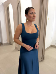 vestido anastasia petroleo