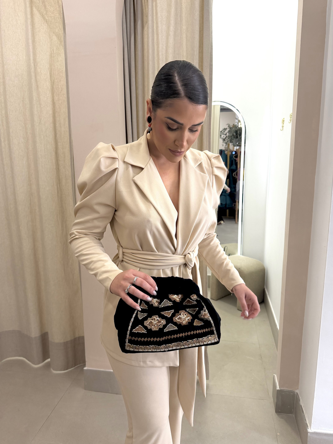 Conjunto Marzo beige