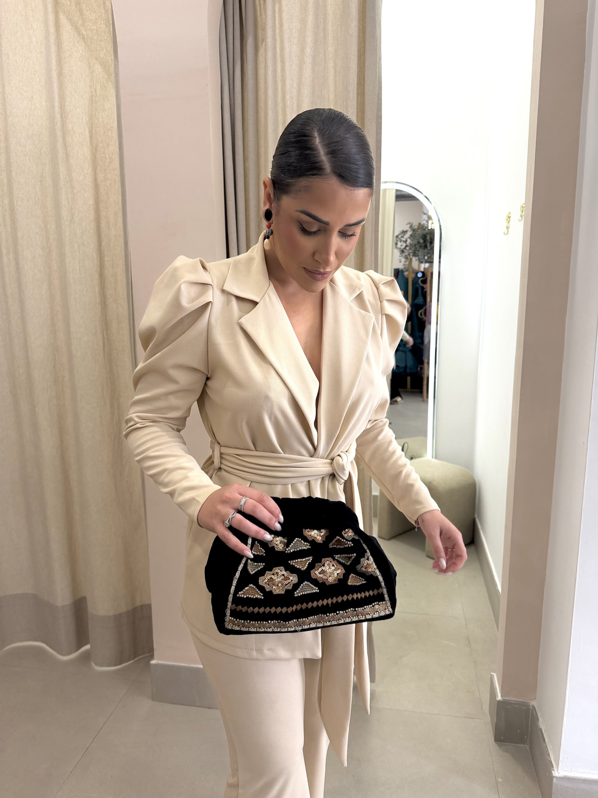 Conjunto Marzo beige