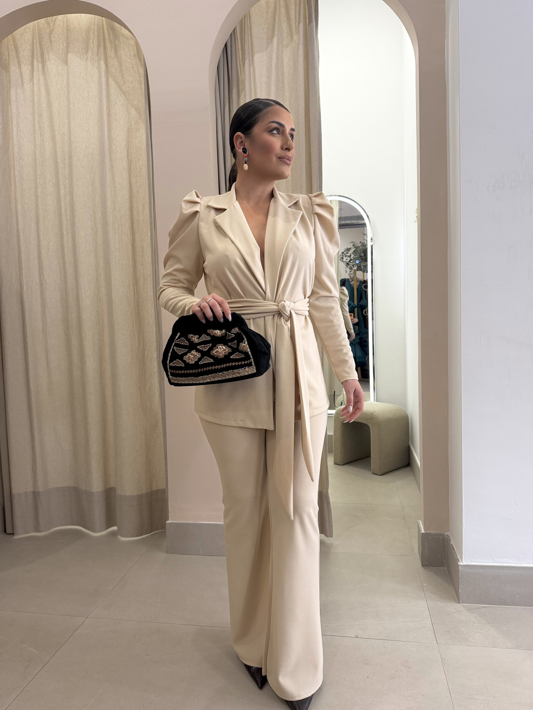 Conjunto Marzo beige