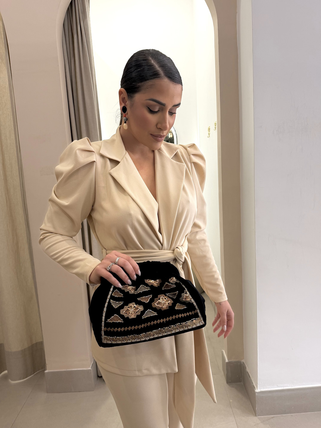 Conjunto Marzo beige