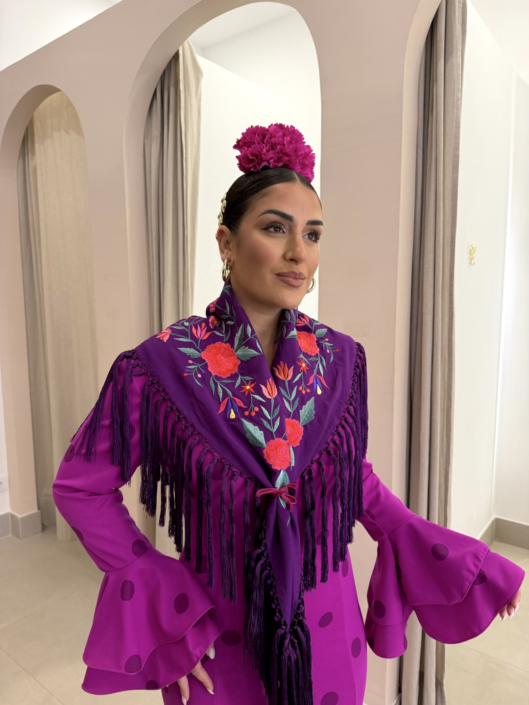 Vestido flamenca Cayetana