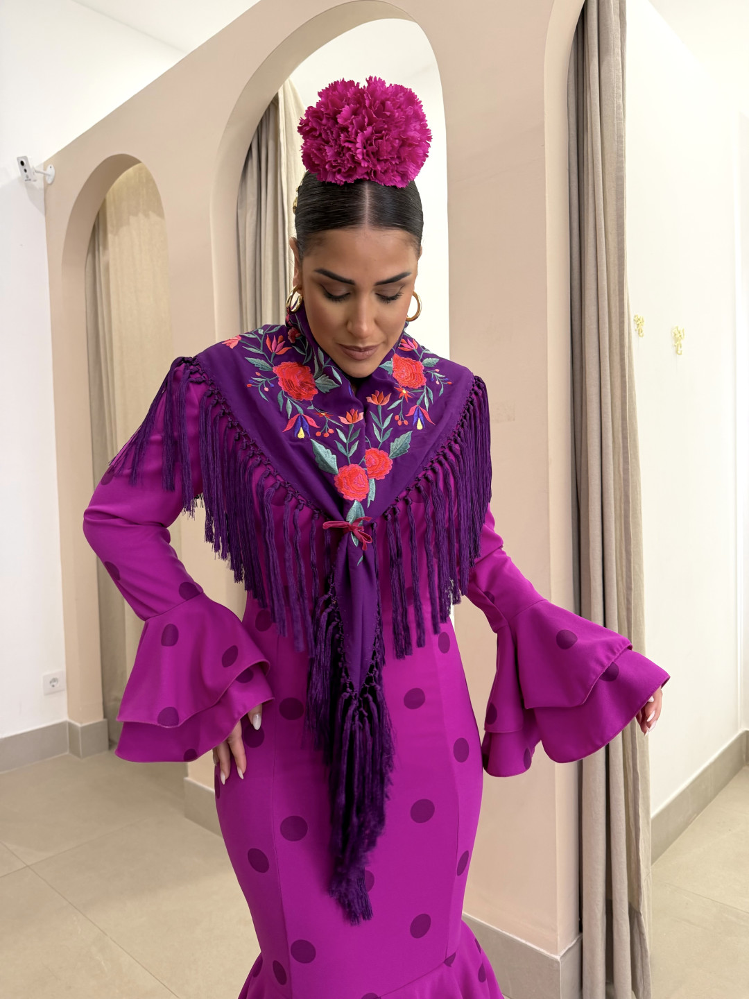 Vestido flamenca Cayetana