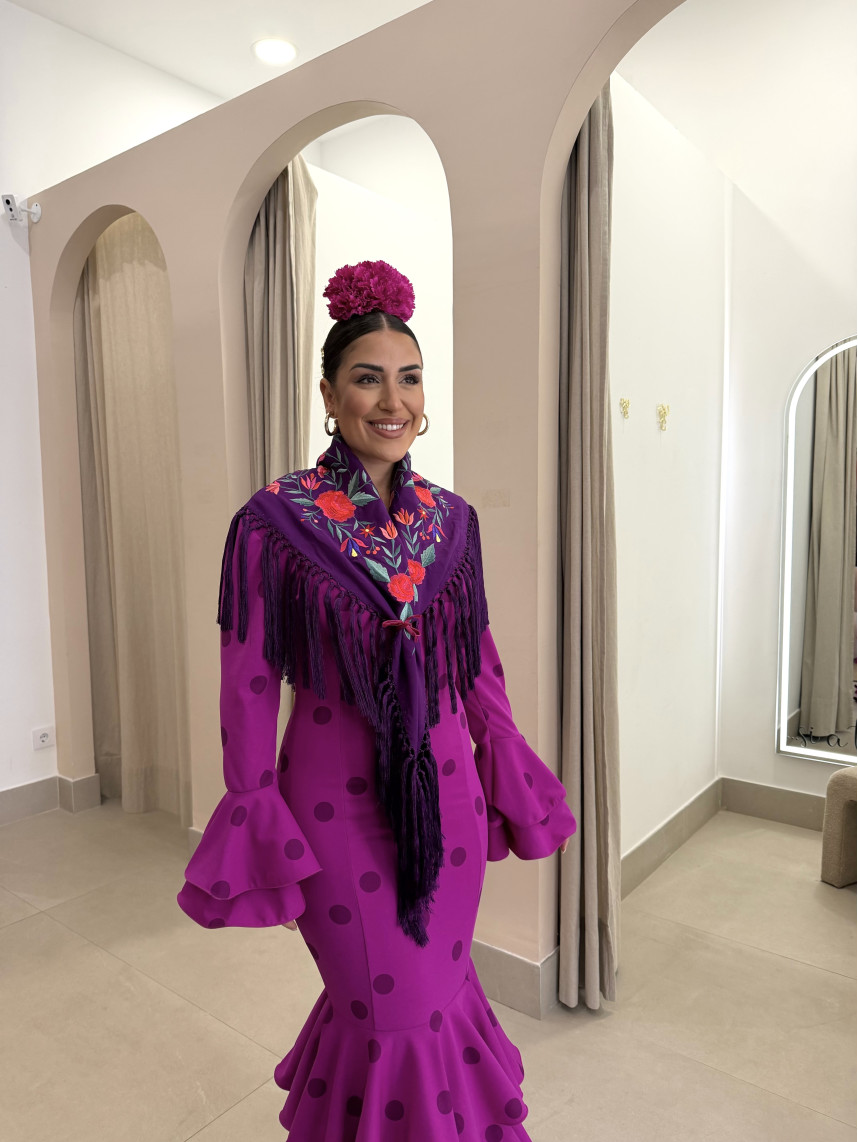 Vestido flamenca Cayetana