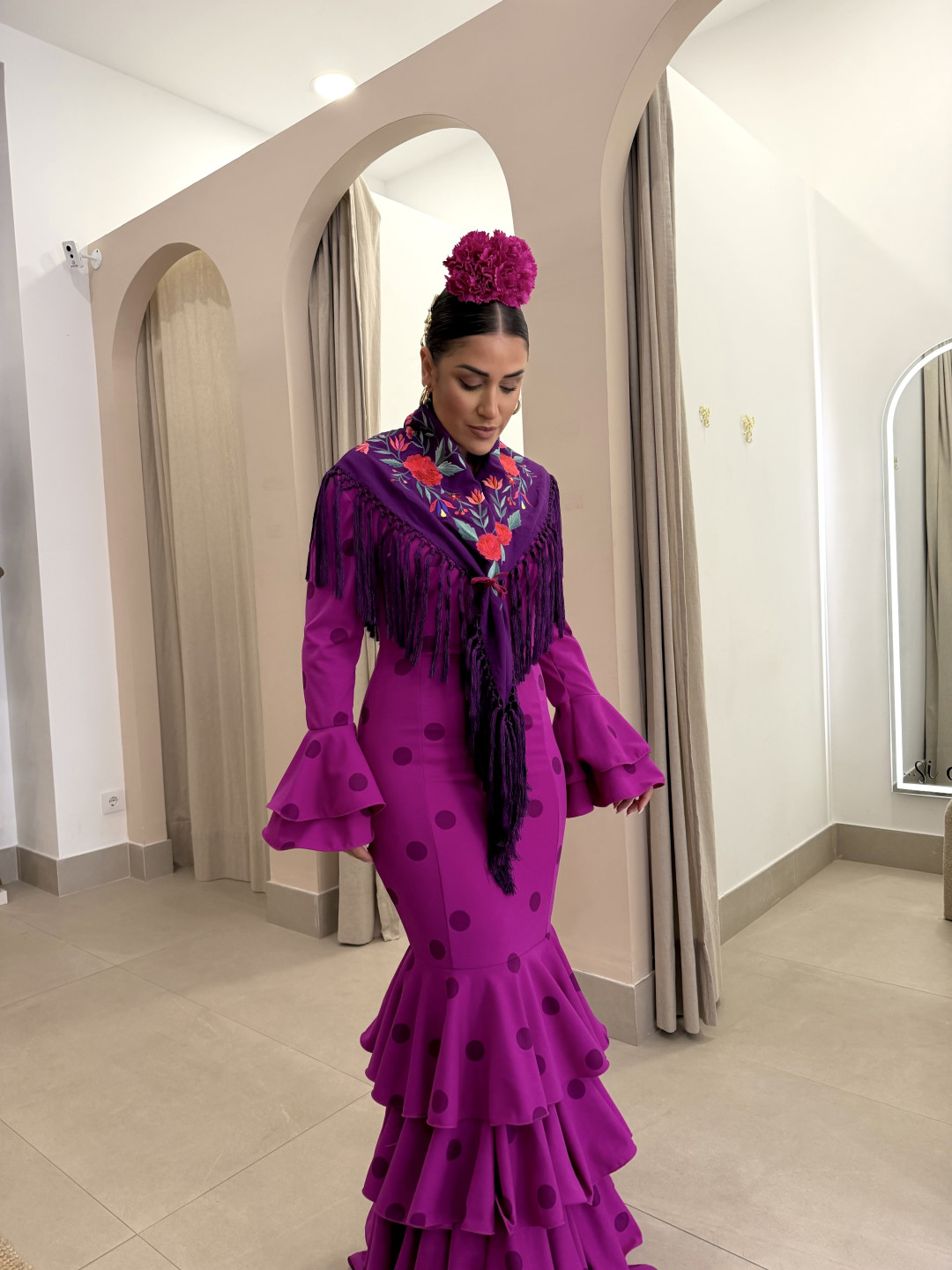 Vestido flamenca Cayetana