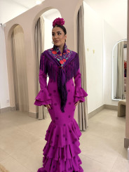 Vestido flamenca Cayetana
