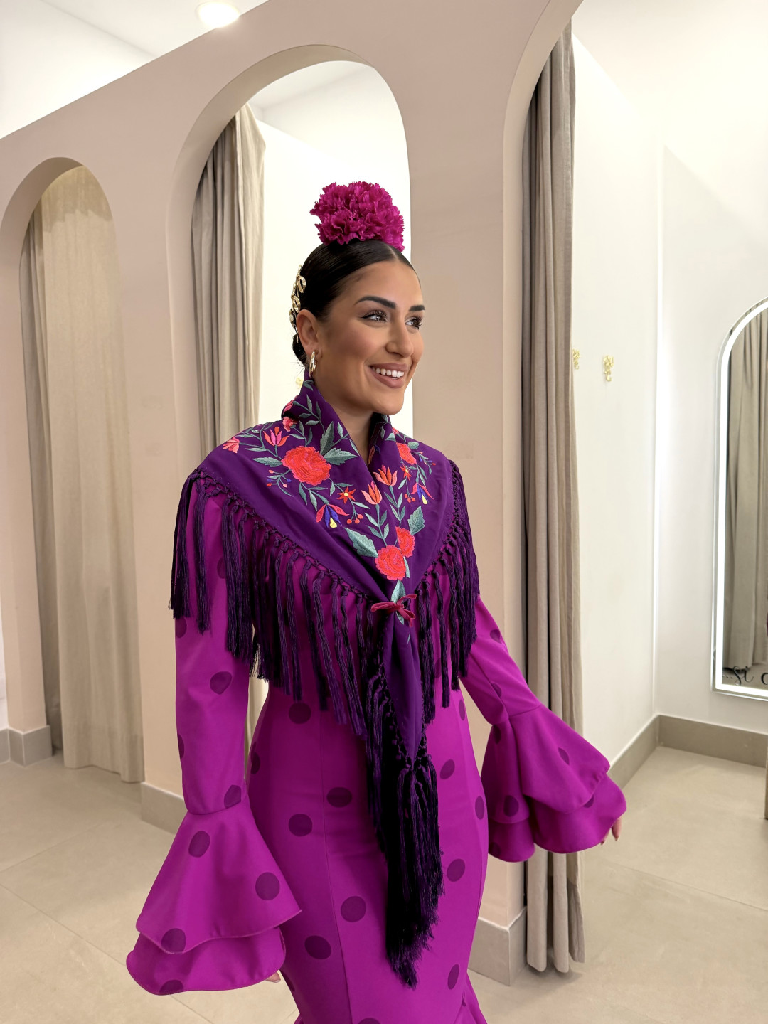 Vestido flamenca Cayetana