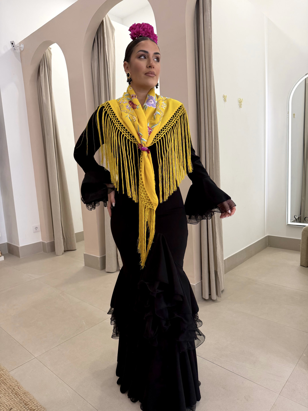 Vestido flamenca Rocio