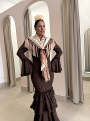 Vestido Triana marron