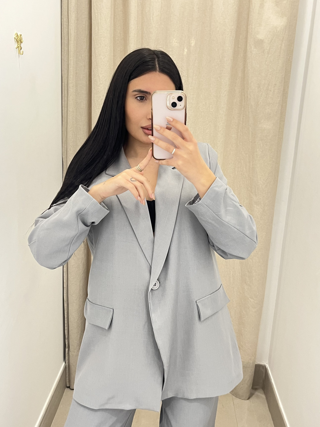 Conjunto valentina gris