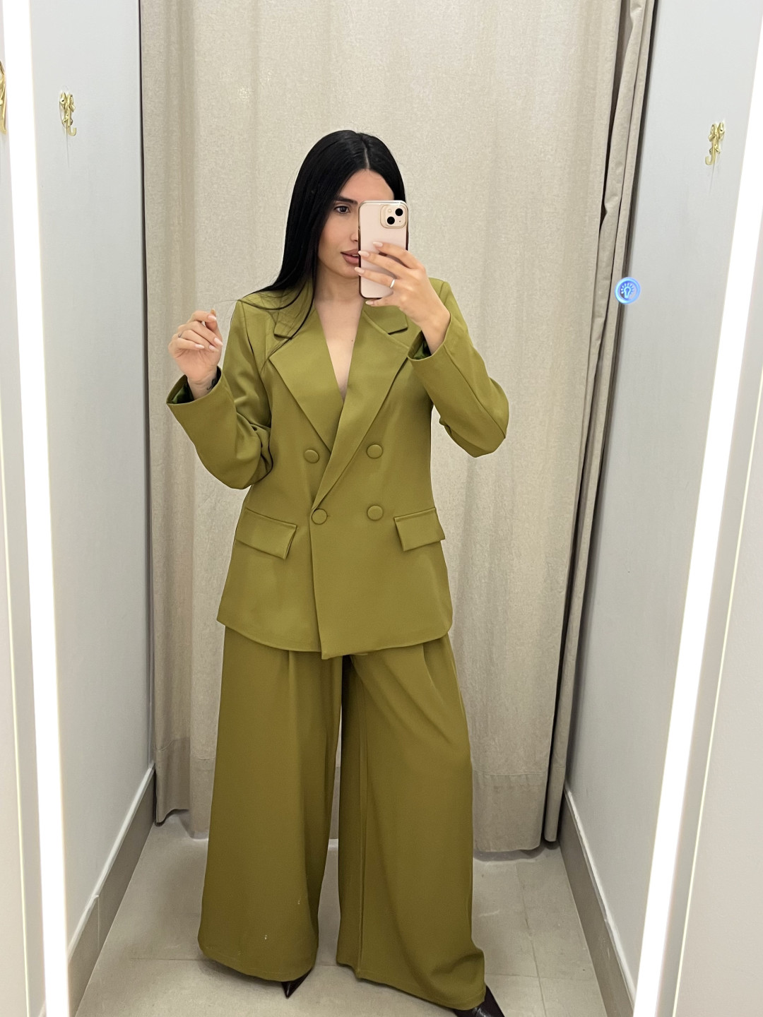 Pantalon milan verde oliva