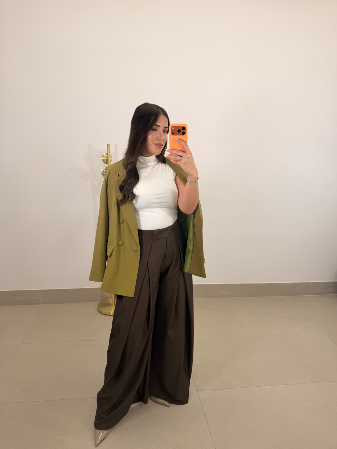 Blazer Milan verde oliva