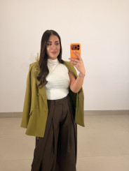 Blazer Milan verde oliva