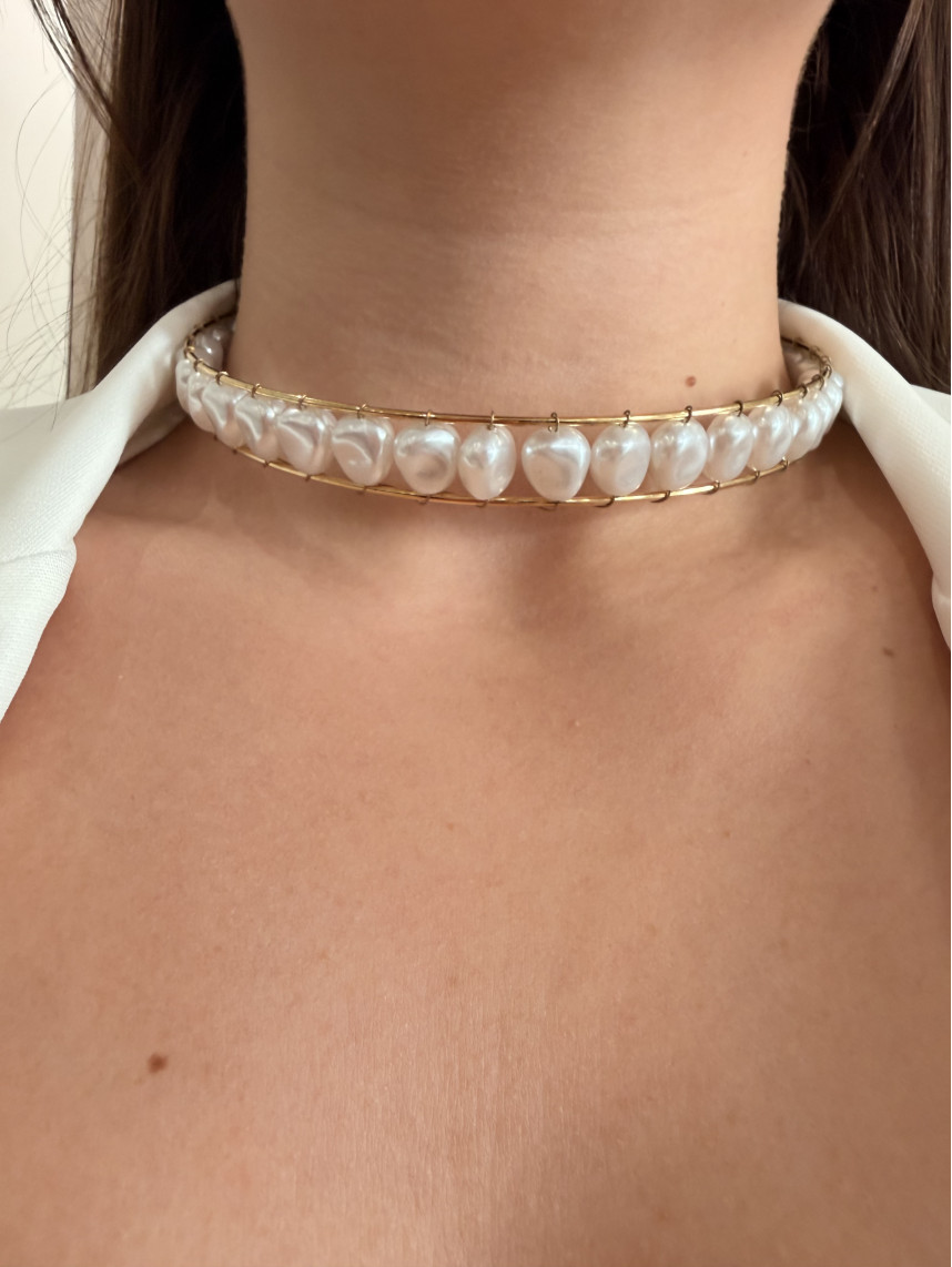 Chocker perlas