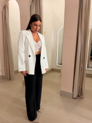 blazer martina blanca