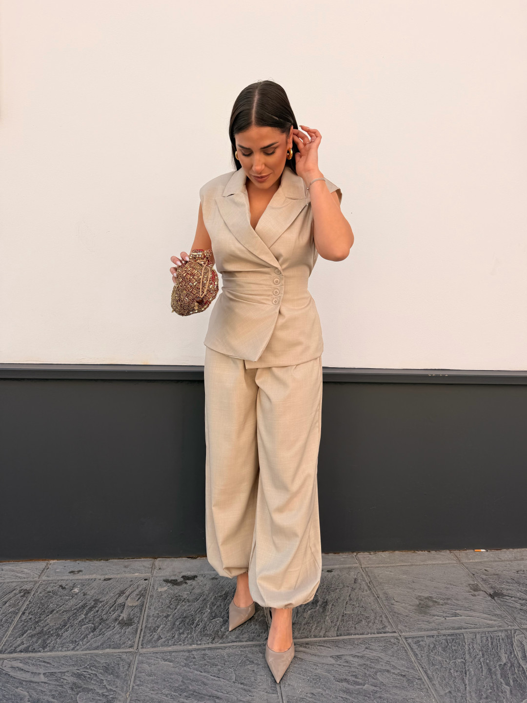 Conjunto Clara camel