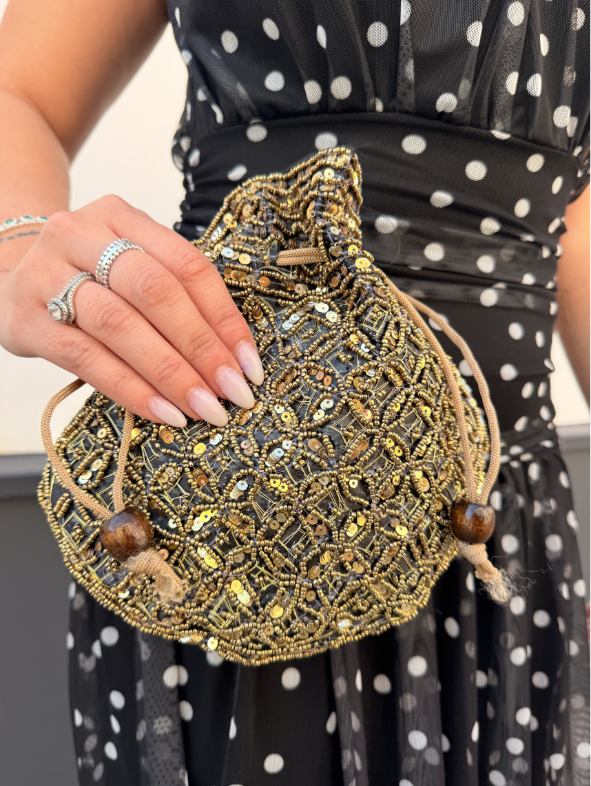 Bombonera dubai gris oscura