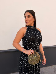 Bombonera dubai gris oscura