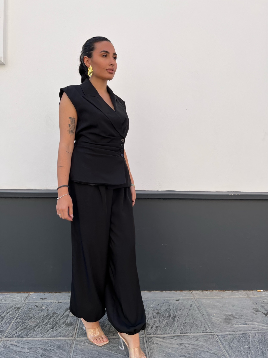 Conjunto Clara negro