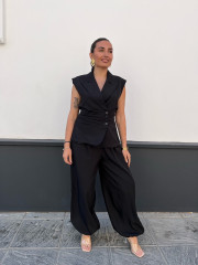 Conjunto Clara negro