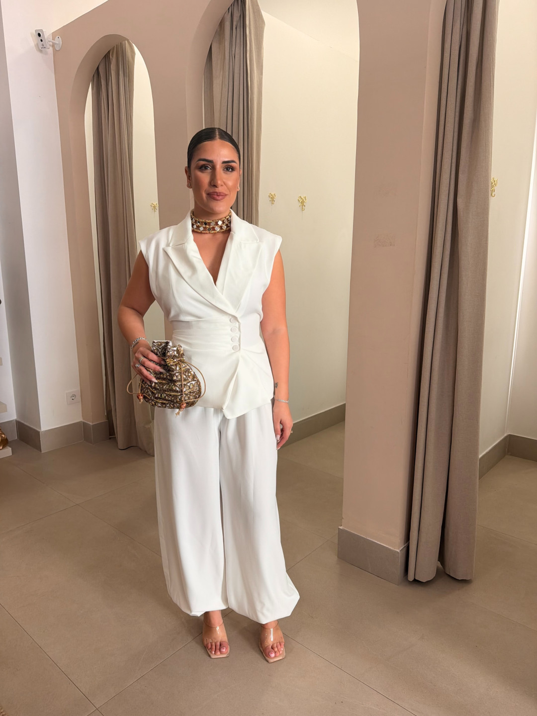 Conjunto Clara blanco