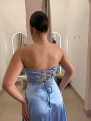 Vestido Celia celeste