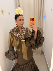 Vestido Fabiana marron chocolate