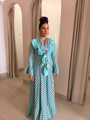 Piquillo Gines turquesa lunar bugambilla