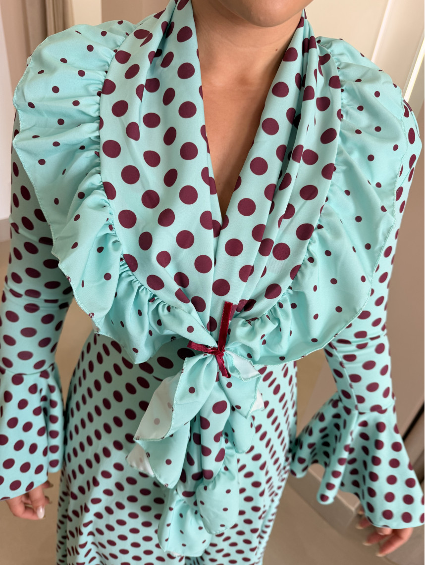 Piquillo Gines turquesa lunar bugambilla