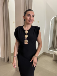 Vestido Concha negro