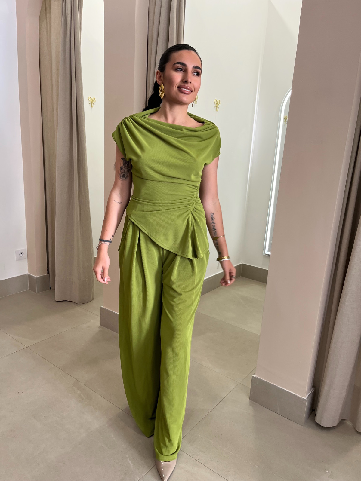 Conjunto Sofia verde