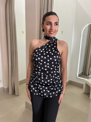 Top lunar detalle foulard