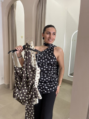 Top lunar detalle foulard