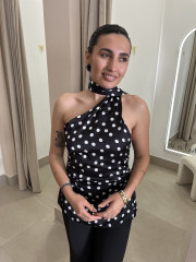 Top lunar detalle foulard