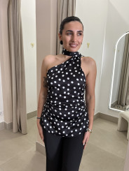 Top lunar detalle foulard