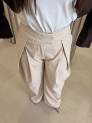 Pantalon balloon detalle pinzas