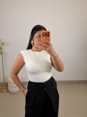 pantalon cruzado doble viral negro