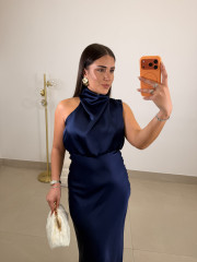 Vestido Athenea azul