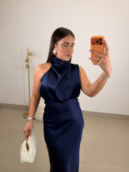 Vestido Athenea azul
