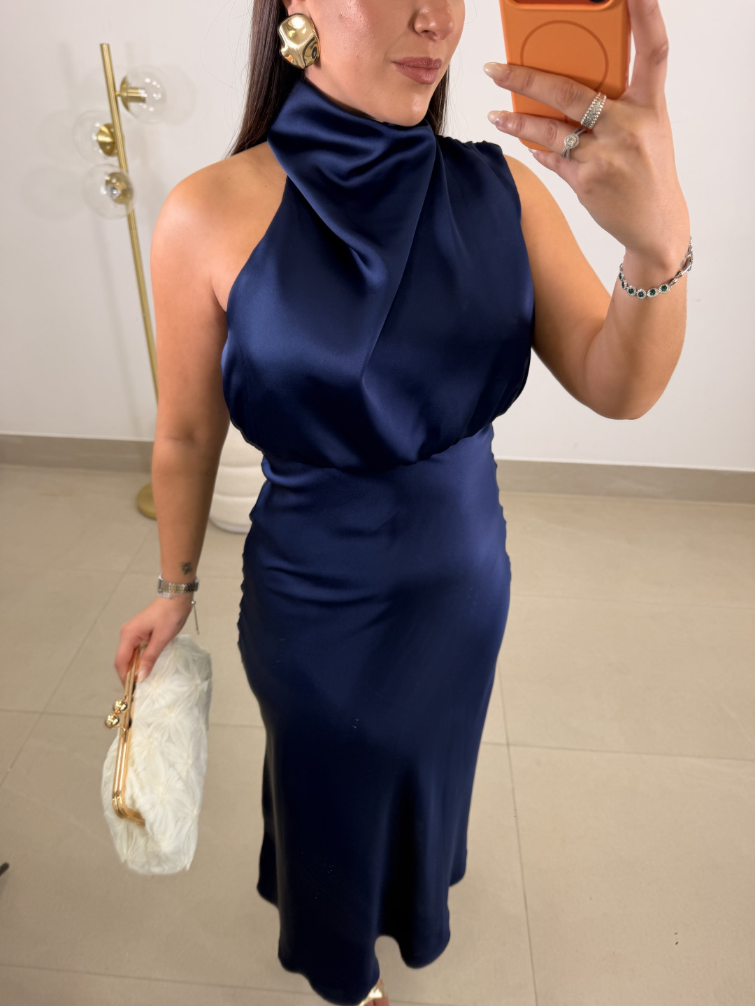 Vestido Athenea azul