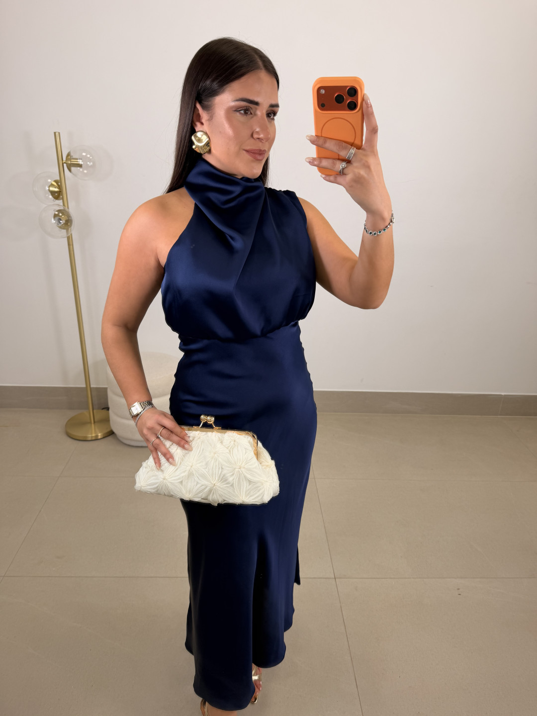 Vestido Athenea azul