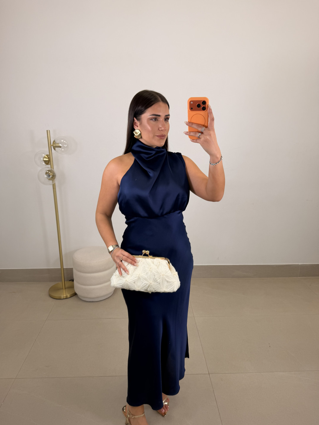 Vestido Athenea azul