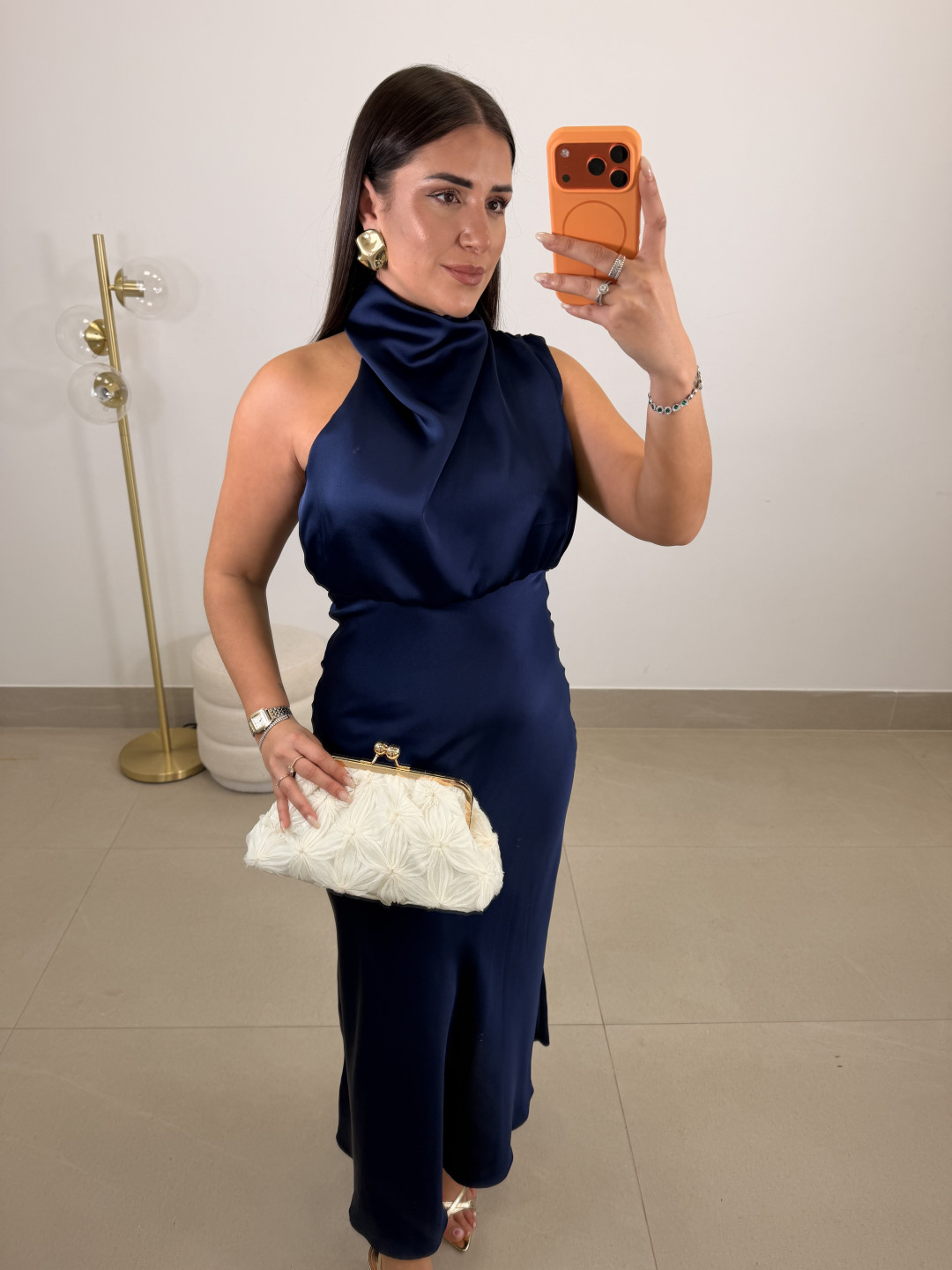 Vestido Athenea azul
