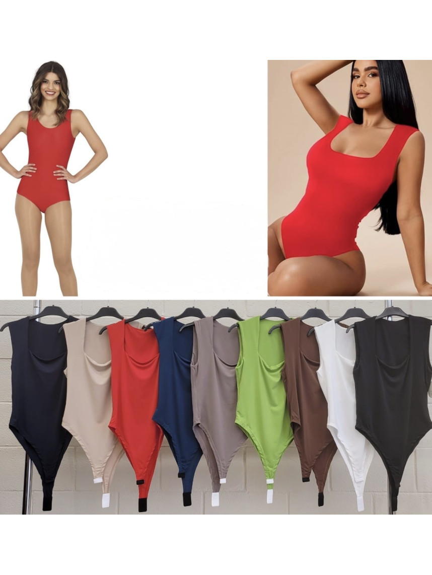 Body escote cuadrado