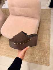 Zueco marron chocolate