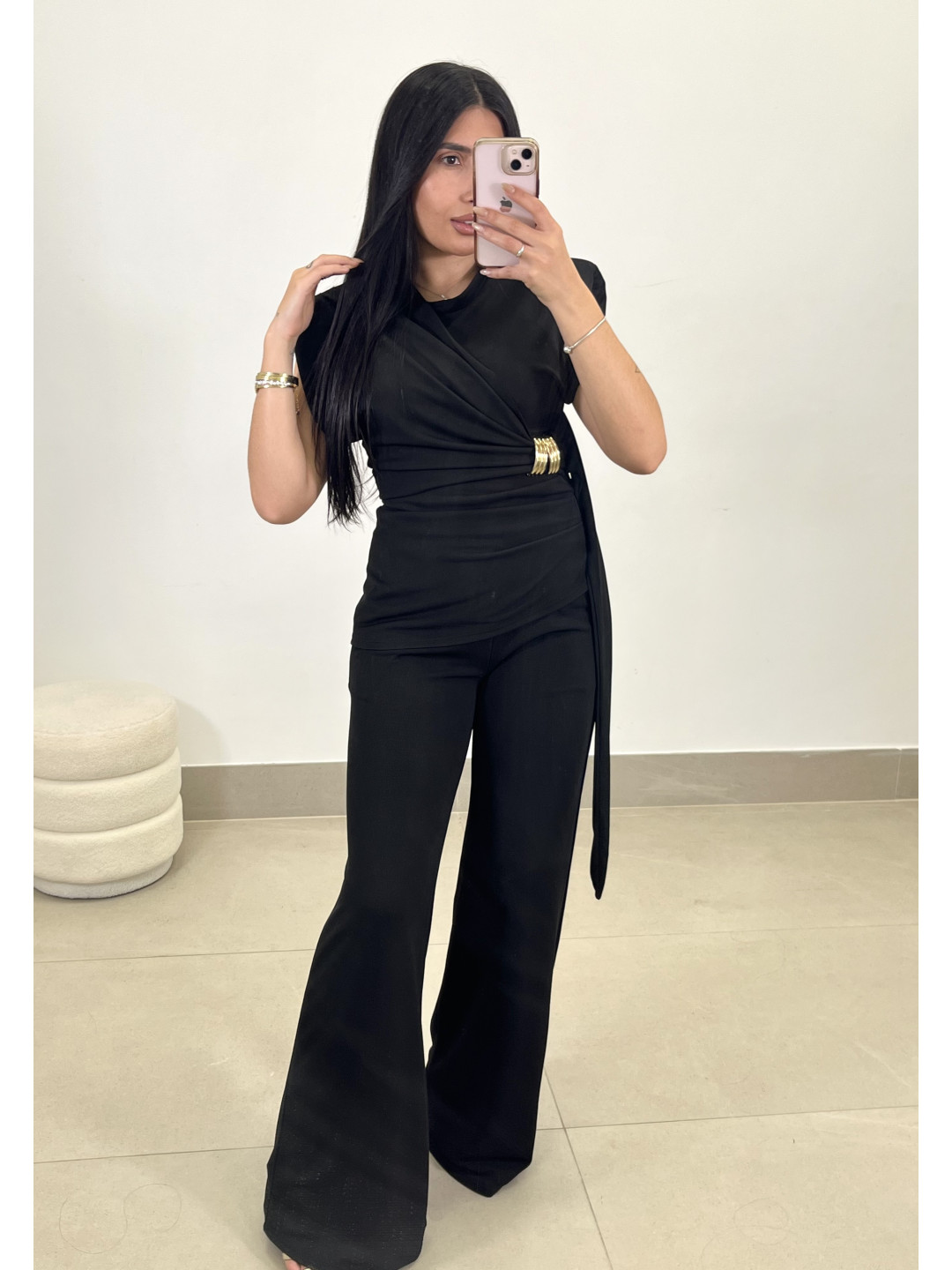 Conjunto Salud negro