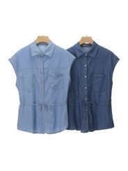 Chaqueta vaquera fluida