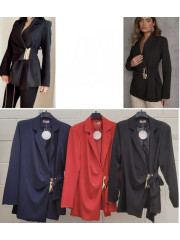 Chaqueta cruzada detalle cruzado