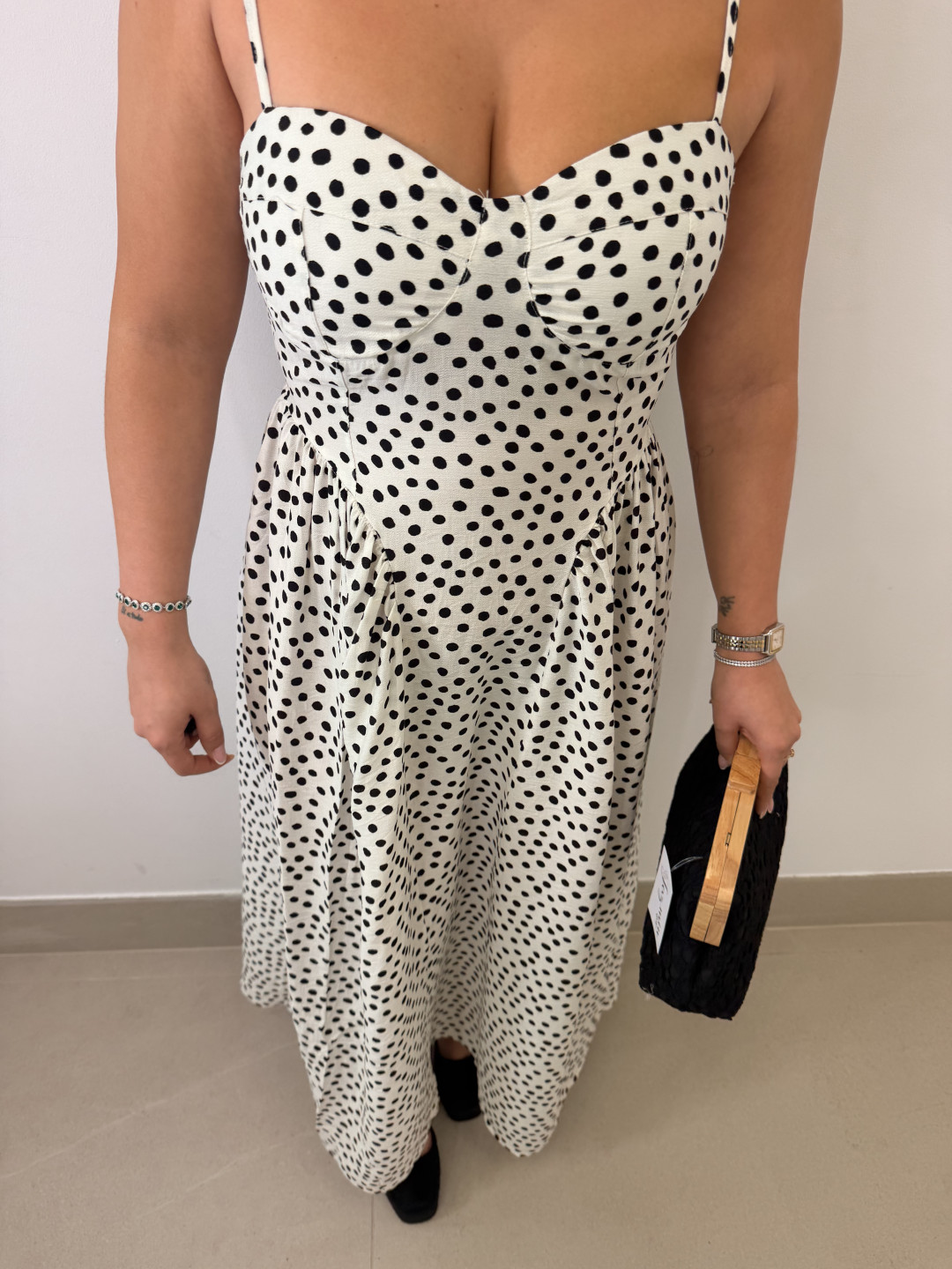 Vestido lunar corte midi