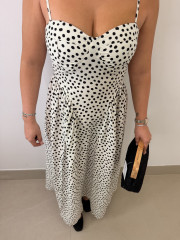 Vestido lunar corte midi